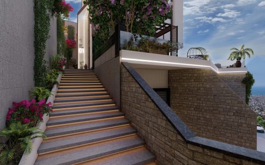 “Serene Luxury: NOVA HILLS HOUSES TEPE – Your Blissful Haven in Vibrant Alanya’s Heart.”