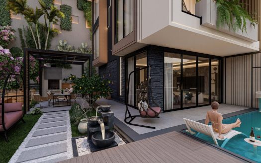 “Serene Luxury: NOVA HILLS HOUSES TEPE – Your Blissful Haven in Vibrant Alanya’s Heart.”