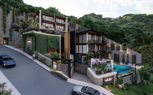 “Serene Luxury: NOVA HILLS HOUSES TEPE – Your Blissful Haven in Vibrant Alanya’s Heart.”