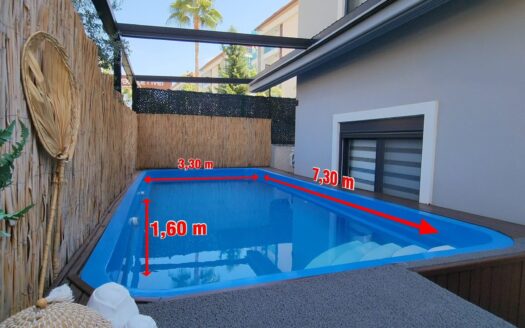 Tranquil Garden Duplex Retreat in Oba — Modern Living Just 1 km from the Beach