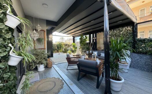 Tranquil Garden Duplex Retreat in Oba — Modern Living Just 1 km from the Beach