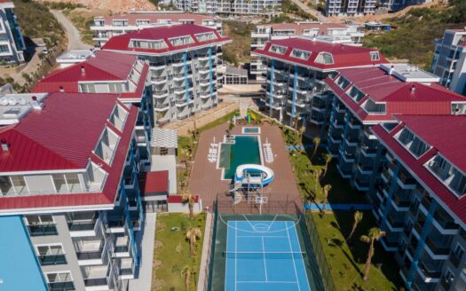 Coastal Serenity in Kestel – Modern 1+1 Apartment with Full Amenities